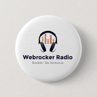 Chapa Redonda De 5 Cm Radio Webrocker