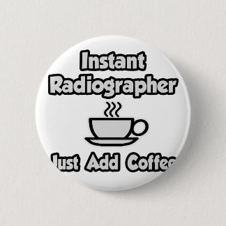 Chapa Redonda De 5 Cm Radiógrafo instantáneo. Añadir café