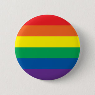 Chapa Redonda De 5 Cm Rainbow Pride Button