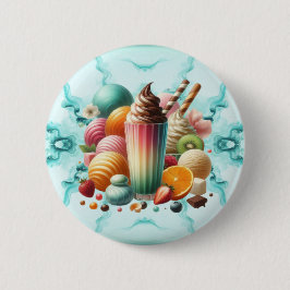 Chapa Redonda De 5 Cm Rainbow Treat
