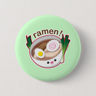 Chapa Redonda De 5 Cm ¡Ramen!