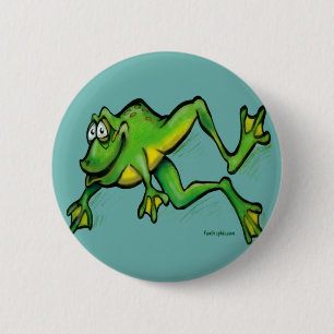 Chapa Redonda De 5 Cm Rana