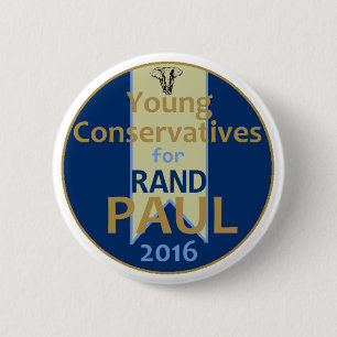 Chapa Redonda De 5 Cm Rand Paul 2016
