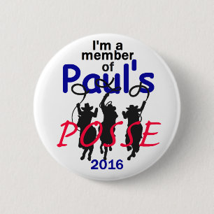 Chapa Redonda De 5 Cm Rand Paul 2016