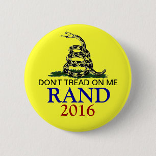 Chapa Redonda De 5 Cm Rand Paul 2016