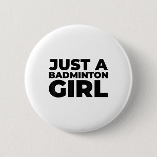 Chapa Redonda De 5 Cm Raqueta de equipo del transbordador Badminton - Só