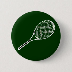 Chapa Redonda De 5 Cm raqueta de tenis