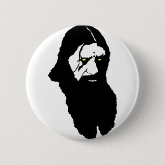 Chapa Redonda De 5 Cm Rasputin--Negro
