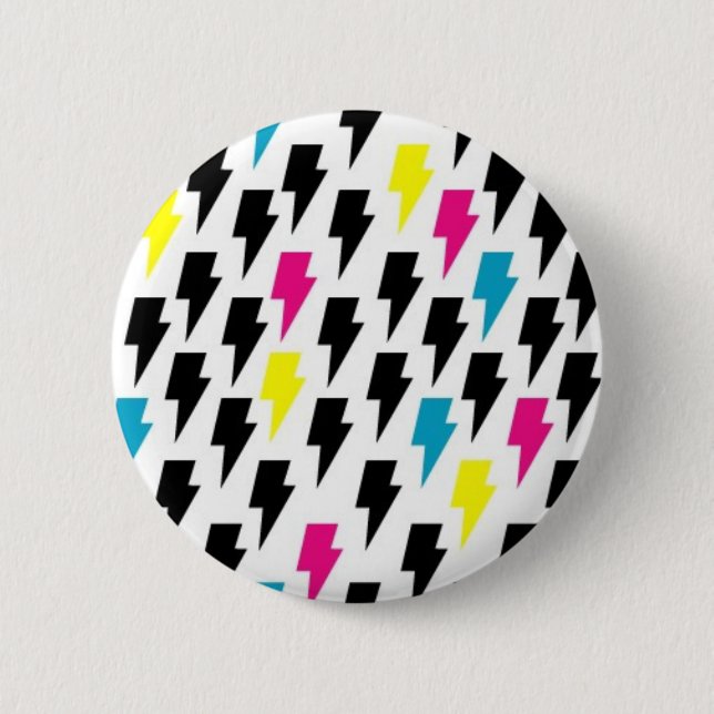 Chapa Redonda De 5 Cm Rayos (Anverso)