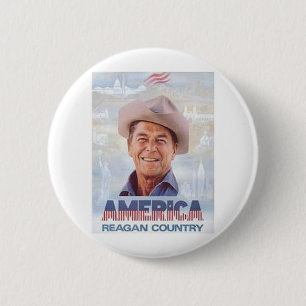 Chapa Redonda De 5 Cm Reagan