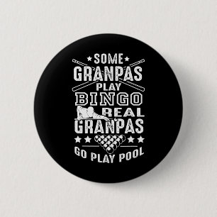 Chapa Redonda De 5 Cm Real Grandpas Play Pool