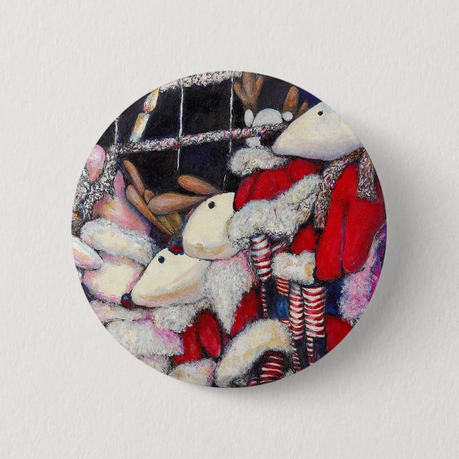 Chapa Redonda De 5 Cm Realidad en las vacaciones (Anverso)