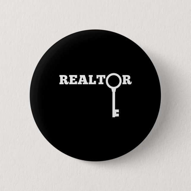 Chapa Redonda De 5 Cm Realtor New Agent Real Estate License Trainee Funn (Anverso)