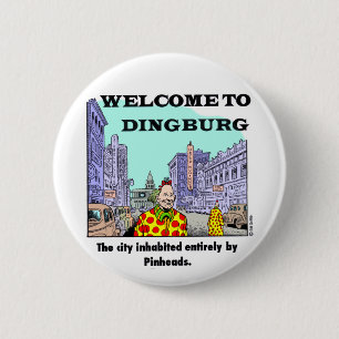 Chapa Redonda De 5 Cm Recepción a Dingburg