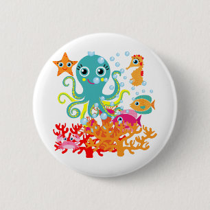 Chapa Redonda De 5 Cm Recepción al océano