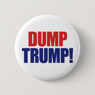 Chapa Redonda De 5 Cm Rechazar a Trump - Impugnar al presidente Trump