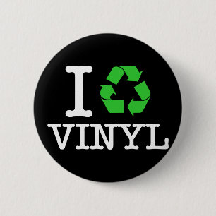 Chapa Redonda De 5 Cm Reciclar vinilo