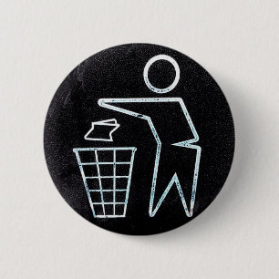Chapa Redonda De 5 Cm Reciclar y no tirar