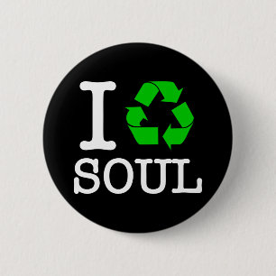 Chapa Redonda De 5 Cm Reciclo Soul