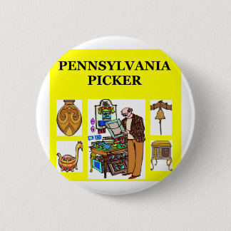 Chapa Redonda De 5 Cm Recogedor de Pennsylvania
