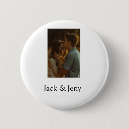 Chapa Redonda De 5 Cm Recorte de texto simple mínimo de color para añadi