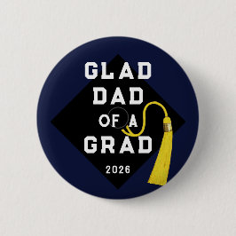 Chapa Redonda De 5 Cm Recuerdo de graduación para papá