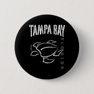 Chapa Redonda De 5 Cm Recuerdo de Tampa Bay Florida