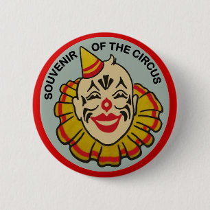 Chapa Redonda De 5 Cm Recuerdo del Circo