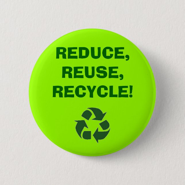 Chapa Redonda De 5 Cm ¡recycle%20sign_frame, REDUCEN, REUTILIZAN, (Anverso)