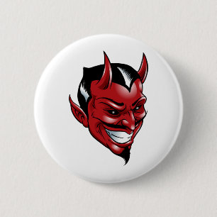 Chapa Redonda De 5 Cm Red Devil
