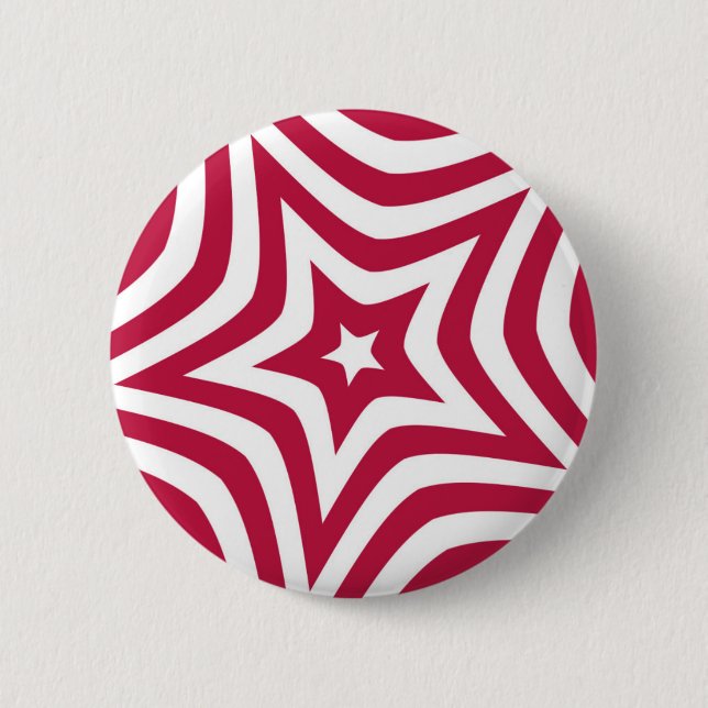 Chapa Redonda De 5 Cm Red Star (Anverso)