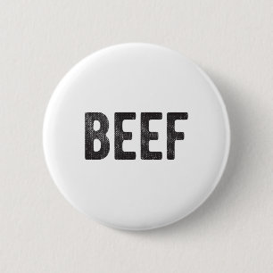 Chapa Redonda De 5 Cm Regalo De Carne Para Hombres Amantes De Carne Bbq