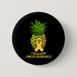 Chapa Redonda De 5 Cm Regalo de concienciación sobre el cáncer infantil 