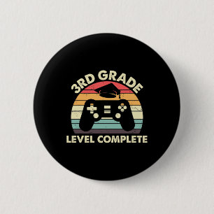 Chapa Redonda De 5 Cm Regalo De Graduación Completa De 3er Grado Para Ju
