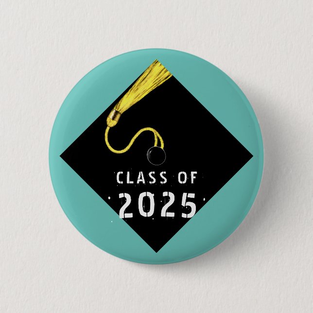 Chapa Redonda De 5 Cm Regalo de graduación Keepsake (Anverso)