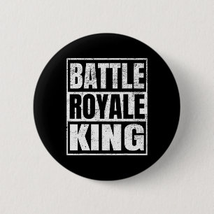 Chapa Redonda De 5 Cm Regalo de jugador angustiado del rey de Ttle Royal