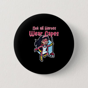 Chapa Redonda De 5 Cm Regalo de los jinetes del servicio de limpieza de