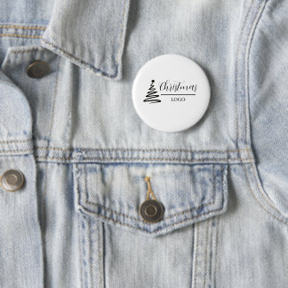 Chapa Redonda De 5 Cm Regalo de Navidad Personalizado Camiseta Moderna P