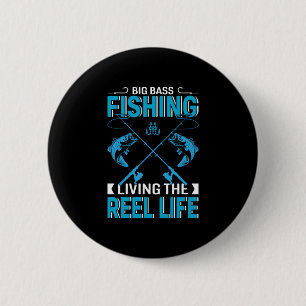 Chapa Redonda De 5 Cm Regalo de pescadores Pesca Grande Viviendo La Vida