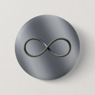 Chapa Redonda De 5 Cm Regalo de plata de mirada de la matemáticas del