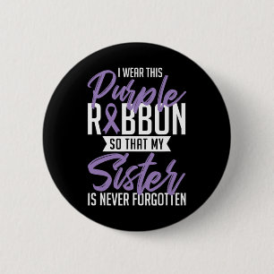 Chapa Redonda De 5 Cm Regalo del Día de la Conciencia sobre la Sobredosi