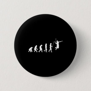 Chapa Redonda De 5 Cm Regalo del reproductor de Badminton Shuttle Evolut