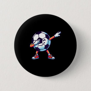 Chapa Redonda De 5 Cm Regalo divertido de dibujos animados de balón de f