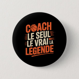 Chapa Redonda De 5 Cm Regalo divertido de humor de entrenador de Sketll 