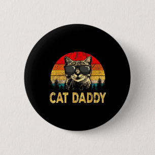Chapa Redonda De 5 Cm Regalo divertido para hombres amantes de los gatos