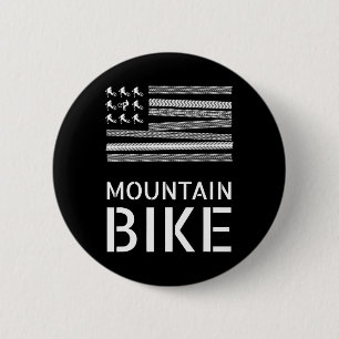 Chapa Redonda De 5 Cm Regalo Genial de Bicicleta de Montaña Fuera de Car