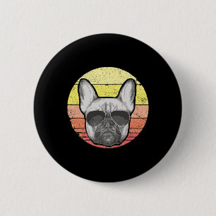 Chapa Redonda De 5 Cm Regalos de amantes Bulldog francés Frenchie Men's