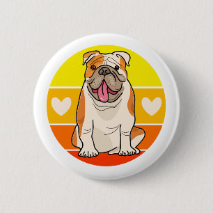 Chapa Redonda De 5 Cm Regalos de cachorro de dibujos animados para amant