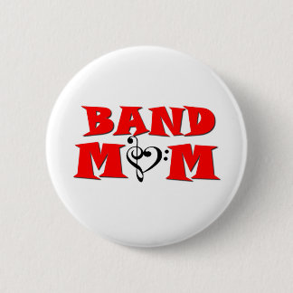Chapa Redonda De 5 Cm Regalos de la mamá de la banda