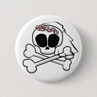 Chapa Redonda De 5 Cm Regalos de Novia en Skull